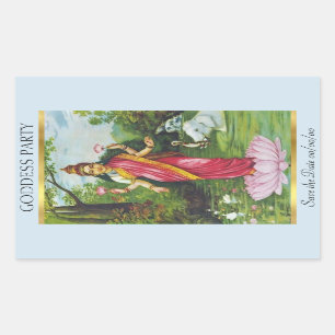 Lakshmi sparen-de-Datum Sticker