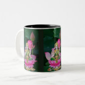 lakshmi Two-Tone koffiemok Tweekleurige Koffiemok (Voorkant links)