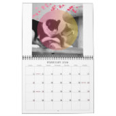 Lala & Bobby 2022 Personalized Cats Calendar Kalender (Feb 2026)