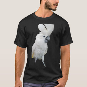 Lala de Cockato maakt een zwart shirt op