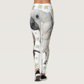 Lala De Kaketoe Drie Poses en Plumerias Leggings (Achterkant)