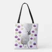 Lala het Tas van de katoenFloral (Achterkant)