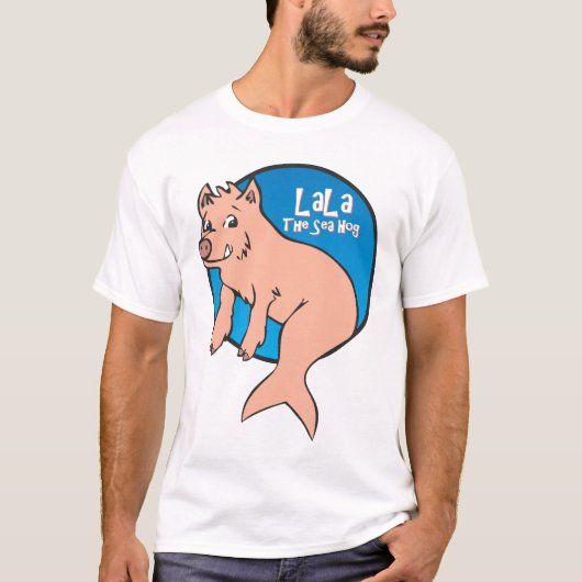LaLa: Het Zee Hog - Volwassenen T-shirt (Voorkant)