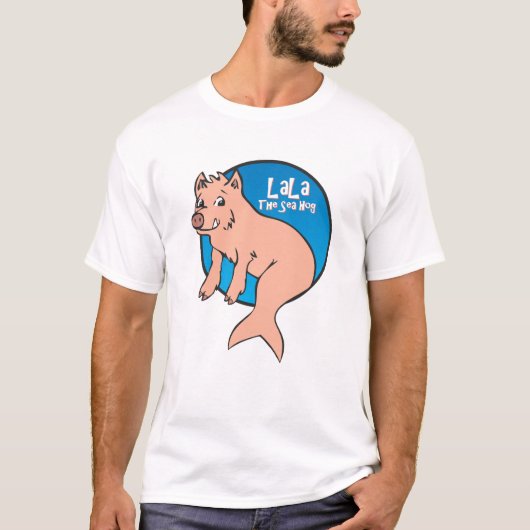 LaLa : Le porc de mer - T-shirt (personnaliser) (Devant)
