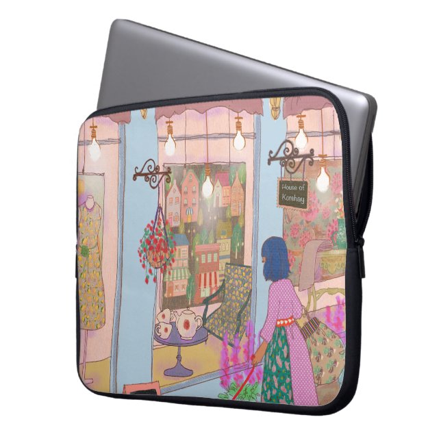 LALATOWN Laptop Case  (Voorkant Links)