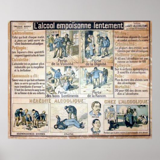 L'Alcool Voila l'Ennemi #2 Poster (Voorkant)