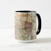 L'Alexandrie, tasse antique de carte de VA (Devant droit)