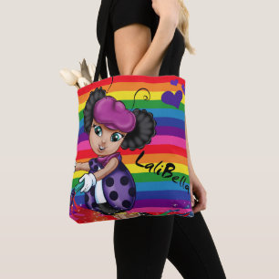 LaliBella " Dare 2b Different" Canvas tas