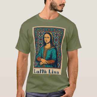 Lalla Lisa – Mona Lisa met Marokkaanse mozaïekkuns T-shirt
