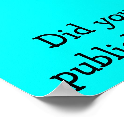 L'allaitement est une belle affiche (Coin)