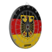 "L'Allemagne frappe !" Cible de flechettes patriot (Devant gauche)