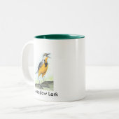 L'alouette 2 de pré a dégrossi tasse avec (Devant gauche)