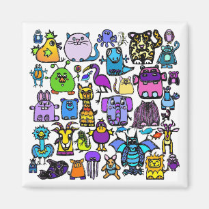 "l'alphabet book" - Magnet