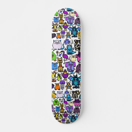 "l'alphabet book" - Skateboard (Devant)