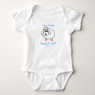 Lam Gods baby lichaamspak Romper
