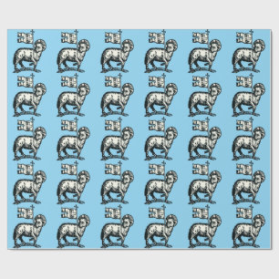 Lam Gods symbool van het christelijk geloof Cadeaupapier