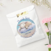 Lam in het Clouds Baby shower Bedankzakje (Gezegeld)