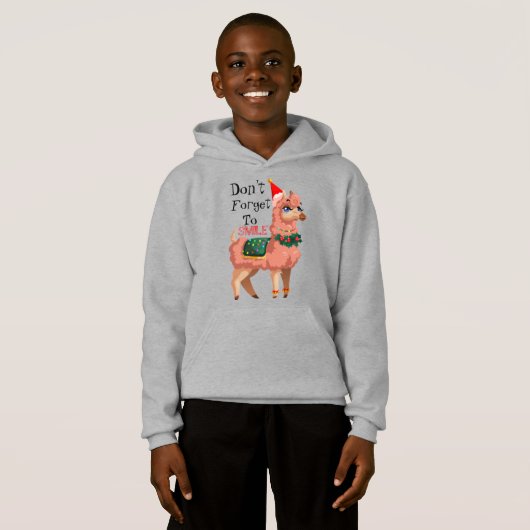 lama à Noël (Devant entier)