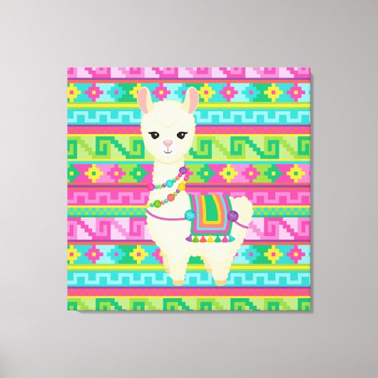 lama canvas afdruk (Voorkant)