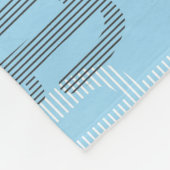 Lama en cactus, schattig patroon. fleece deken (Hoek)