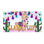 LAMA FLUFF | Stickers Topkaphyloscopes à traiter (Devant)