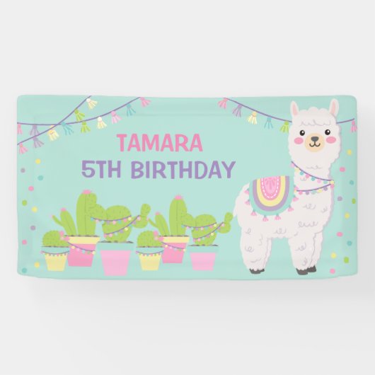 LAMA FUN AQUA Banner (Horizontaal)