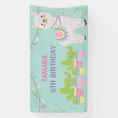 LAMA FUN AQUA Banner (Verticaal)