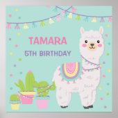 LAMA FUN AQUA POSTER (Voorkant)