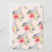 Lama Momma babyshower uitnodigingen (Achterkant)