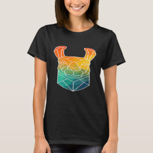 lama Silhouet Waterverf T-shirt