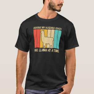 Lama Voor Vrouwen Meisjes Lama Boerderij Dier T-shirt