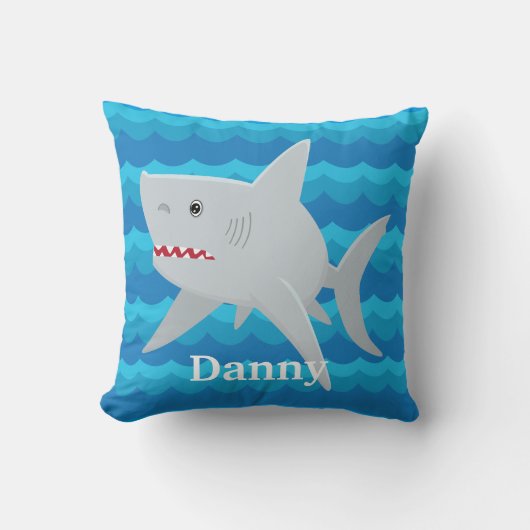 L'AMANT de REQUIN d'ENFANTS ondule le coussin fait (Recto)