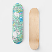 lamapatroon 2 skateboard (Voorkant)