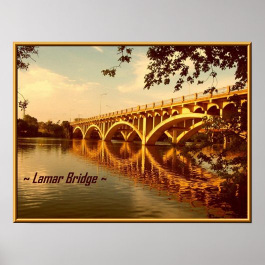 Lamar Bridge Poster (Voorkant)