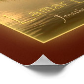 LAMAR BRIDGE - teken Poster (Hoek)