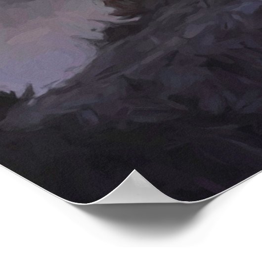 Lamar Valley Sunset Poster (Hoek)