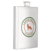 Lamar Valley Yellowstone Wolf Flacon (Rechts)