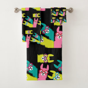 Lamas Camélid coloré