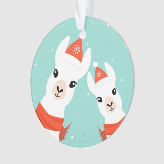 Lamas du père noël (devant)