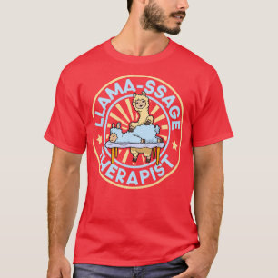 Lamassage Therapeut Llama Masseur T-shirt