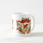Lamassu assyrien Décor de la Mug de café (Devant droit)