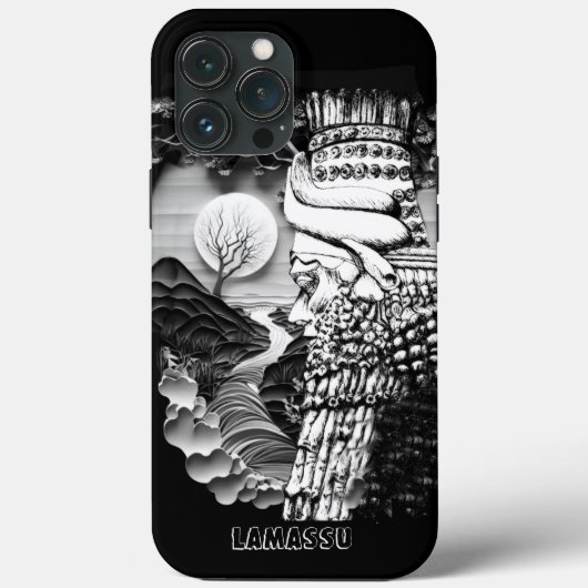 Lamassu Portrait iPhone / coque ipad (Verso)