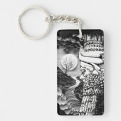 Lamassu portret Acryl Sleutelhanger (Voorkant)