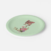 Lamassu Tuin Papier Bord (Gekanteld)