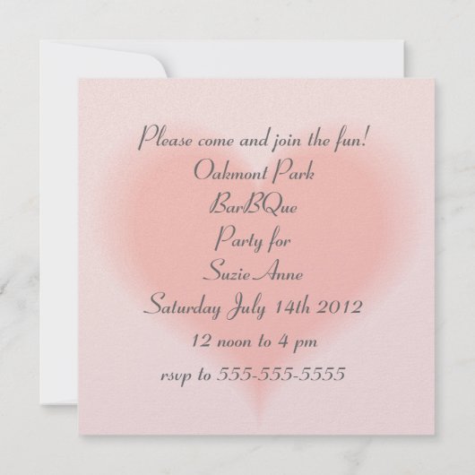 Lamb and Clouds verjaardagsuitnodiging voor kinder Kaart (Achterkant)