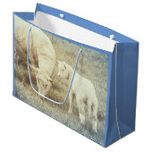 Lamb Baby Animals Sheep Groot Cadeauzakje (Voorkant Gekanteld)