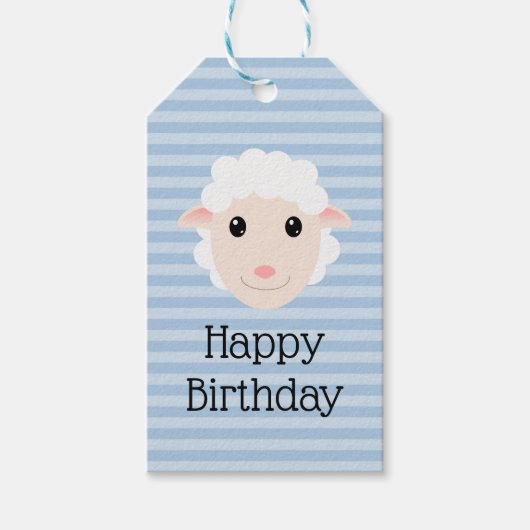 Lamb Cadeaulabel (Voorkant)