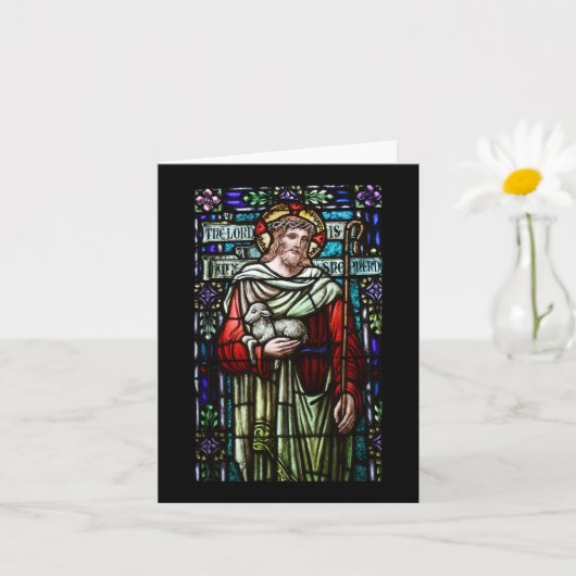Lamb de Dieu Carte de note Inspirationnelle (Petite plante)