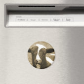 Lamb in Sepia Magneet (Insitu (Vaatwasser))