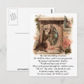 Lamb laat Wolf niet binnengaan Briefkaart (Voorkant / Achterkant)